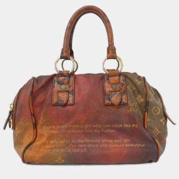 Pre Owned Louis Vuitton Monogram Jokes Mancrazy Handbag
