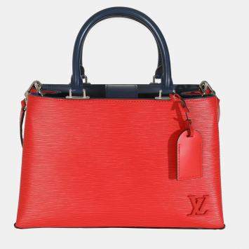 Pre Owned Louis Vuitton Coquelicot Epi Kleber PM