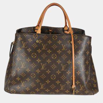 Pre Owned Louis Vuitton Monogram Canvas Montaigne GM