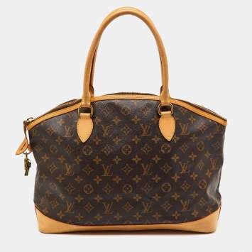 Pre Owned Louis Vuitton Monogram Canvas Lockit Horizontal Bag