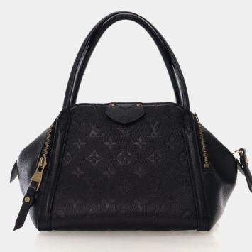 Pre Owned Louis Vuitton Black Monogram Empreinte Marais BB
