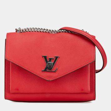 Pre Owned Louis Vuitton Red MyLockMe BB