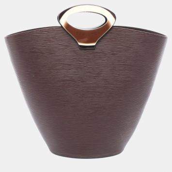 Pre Owned Louis Vuitton Noctambule Brown Epi Leather Tote Bag