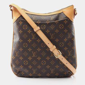Pre Owned Louis Vuitton Odeon MM Canvas Shoulder Bag