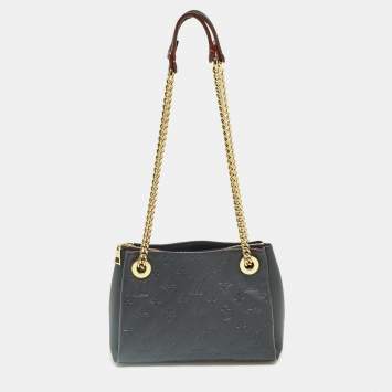 Pre Owned Louis Vuitton Celeste Monogram Empreinte Leather Surene BB Bag