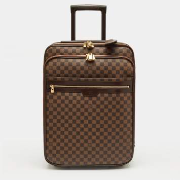 Pre Owned Louis Vuitton Damier Ebene Canvas Pegase 55 Luggage