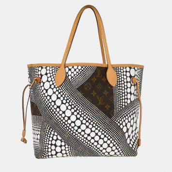 Pre Owned Louis Vuitton Monogram Waves Neverfull MM Monogram Canvas Tote Bag