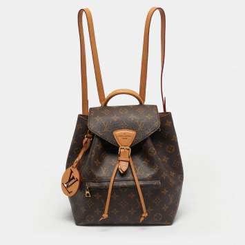 Pre Owned Louis Vuitton Monogram Canvas Montsouris PM Backpack