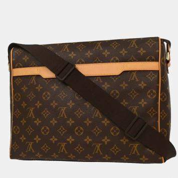 Pre Owned Louis Vuitton Abbesses Monogram Brown Monogram Canvas Messenger Bag