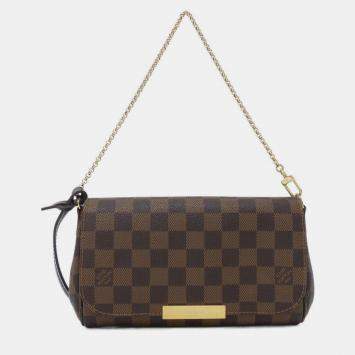 Pre Owned Louis Vuitton Damier Favorite PM Shoulder Bag
