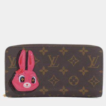 Pre Owned Louis Vuitton Monogram Animogram Zippy Wallet