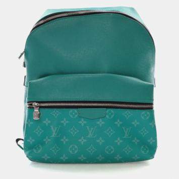 Pre Owned Louis Vuitton Green Monogram Discovery Backpack PM