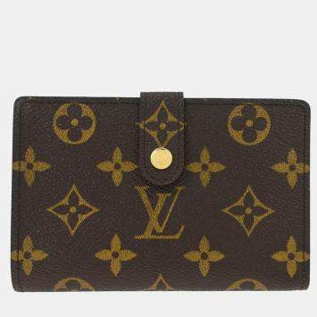 Pre Owned Louis Vuitton Monogram Portefeuille Viennois Wallet Purse