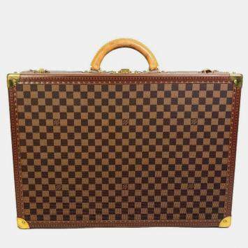 مملوكة مسبقًا Louis Vuitton Damier Visten 55 Bag Sp Order Trunk Canvas Brown