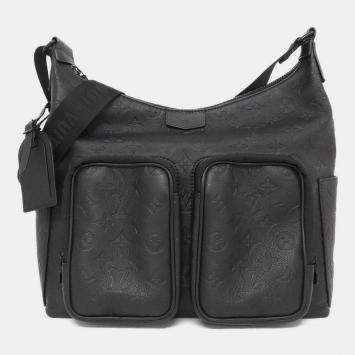 Pre Owned Louis Vuitton Monogram Shadow Hobo Cargo Shoulder Bag