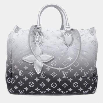 Pre Owned Louis Vuitton Monogram Nylon (Lv Ski) On The Go Mm Handbag