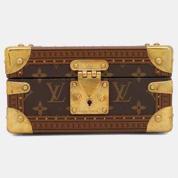 Pre Owned Louis Vuitton Monogram Box Tresor 20