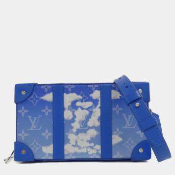 Pre Owned Louis Vuitton Monogram Lv Clouds Soft Trunk Wallet Shoulder Bag