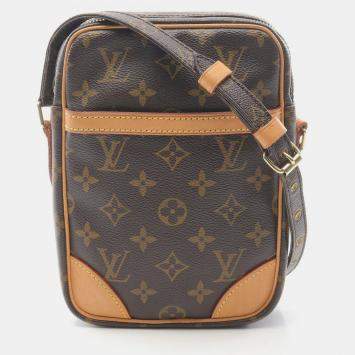 Pre Owned Louis Vuitton Danube Monogram Canvas Crossbody Bag
