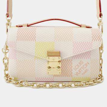 مملوكة مسبقًا Louis Vuitton Pochette Metis Ew PeachDamier Licious
