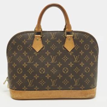 Pre Owned Louis Vuitton Alma PM Monogram Canvas Bag
