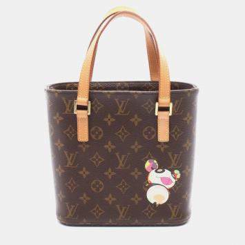 Pre Owned Louis Vuitton Vavin PM Brown Monogram Canvas Tote Bag