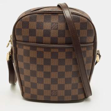 Pre Owned Louis Vuitton Ipanema PM Damier Canvas Bag