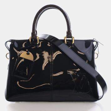 Pre Owned Lous Vuitton Vernis Miroir Tote With Strap