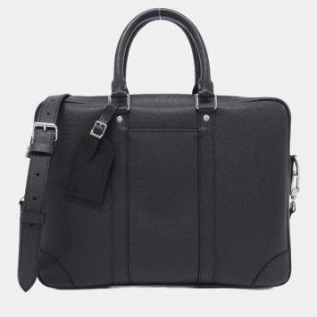 Pre Owned Louis Vuitton Taiga Porto Document Voyage Handbag