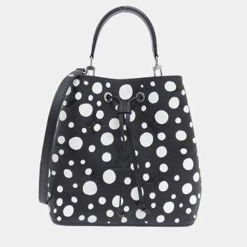 Pre Owned Louis Vuitton Monogram Empreinte (Lv X Yk) Neo Noe Mm Shoulder Bag