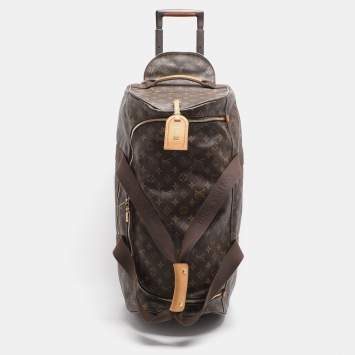 Pre Owned Louis Vuitton Horizon Soft 65 Monogram Canvas Duffle Bag