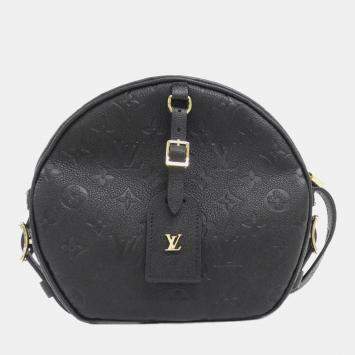 Pre Owned Louis Vuitton Monogram Empreinte Boite Chapeau Souple Mm Shoulder Bag