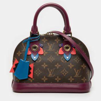 مملوكة مسبقًا Louis Vuitton Brown Monogram Totem Alma BB