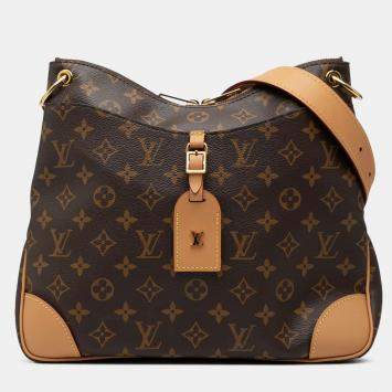 مملوكة مسبقًا Louis Vuitton Brown Monogram Odeon MM