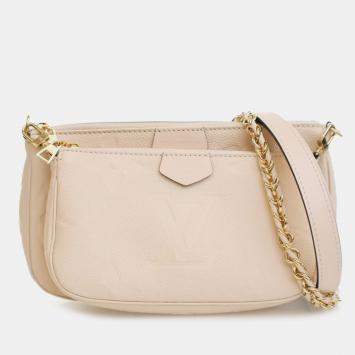 Pre Owned حقيبة لوي فيتون مونوجرام جيانت إمبريونتي متعددة الاستخدامات بني