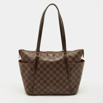 مملوكة مسبقًا Louis Vuitton Totally PM Damier Ebene Canvas Bag