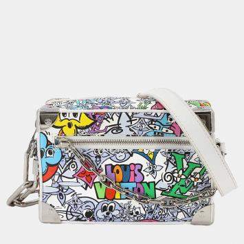 Pre Owned Louis Vuitton Mini Soft Trunk Multicolor Monogram Canvas Shoulder Bag
