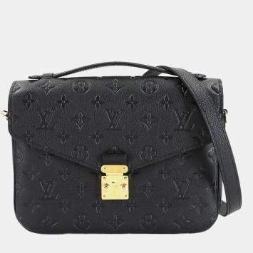 Pre Owned حقيبة كتف لويس فويتون تريو مسنجر نوير مونوجرام شادو جلد