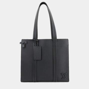 Pre Owned حقيبة لوي فيتون إيروغرام تياكوف من الجلد الأسود