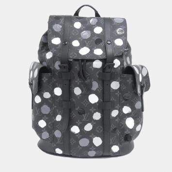 مملوكة مسبقًا Louis Vuitton Monogram Eclipse Lv X Yk Christopher MM Backpack