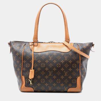 Pre Owned Louis Vuitton Brown Monogram Estrela MM