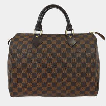 مملوكة مسبقًا Louis Vuitton Damier Speedy 30 Handbag