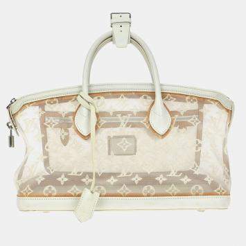 مملوكة مسبقًا Louis Vuitton Monogram Transparent Lockit East West Tote