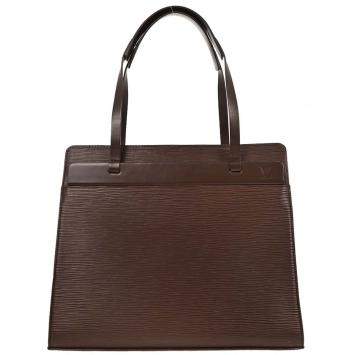 Pre Owned Louis Vuitton Brown Epi Croisette Pm Tote Bag
