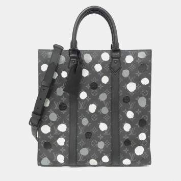 Pre Owned Louis Vuitton Monogram Eclipse Lv X Yk Sac Plat Handbag