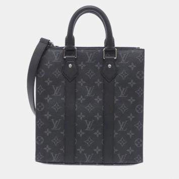 مملوكة مسبقًا Louis Vuitton Monogram Eclipse Sac Plat Cross Handbag