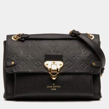 مملوكة مسبقًا Louis Vuitton Black Monogram Empreinte Vavin PM