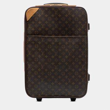 مملوكة مسبقًا Louis Vuitton Brown Monogram Pegase 55