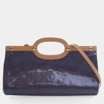 مملوكة مسبقًا Louis Vuitton Vintage Purple Monogram Vernis Roxbury Drive Bag