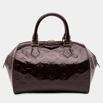 Pre Owned Louis Vuitton Purple Monogram Vernis Montana